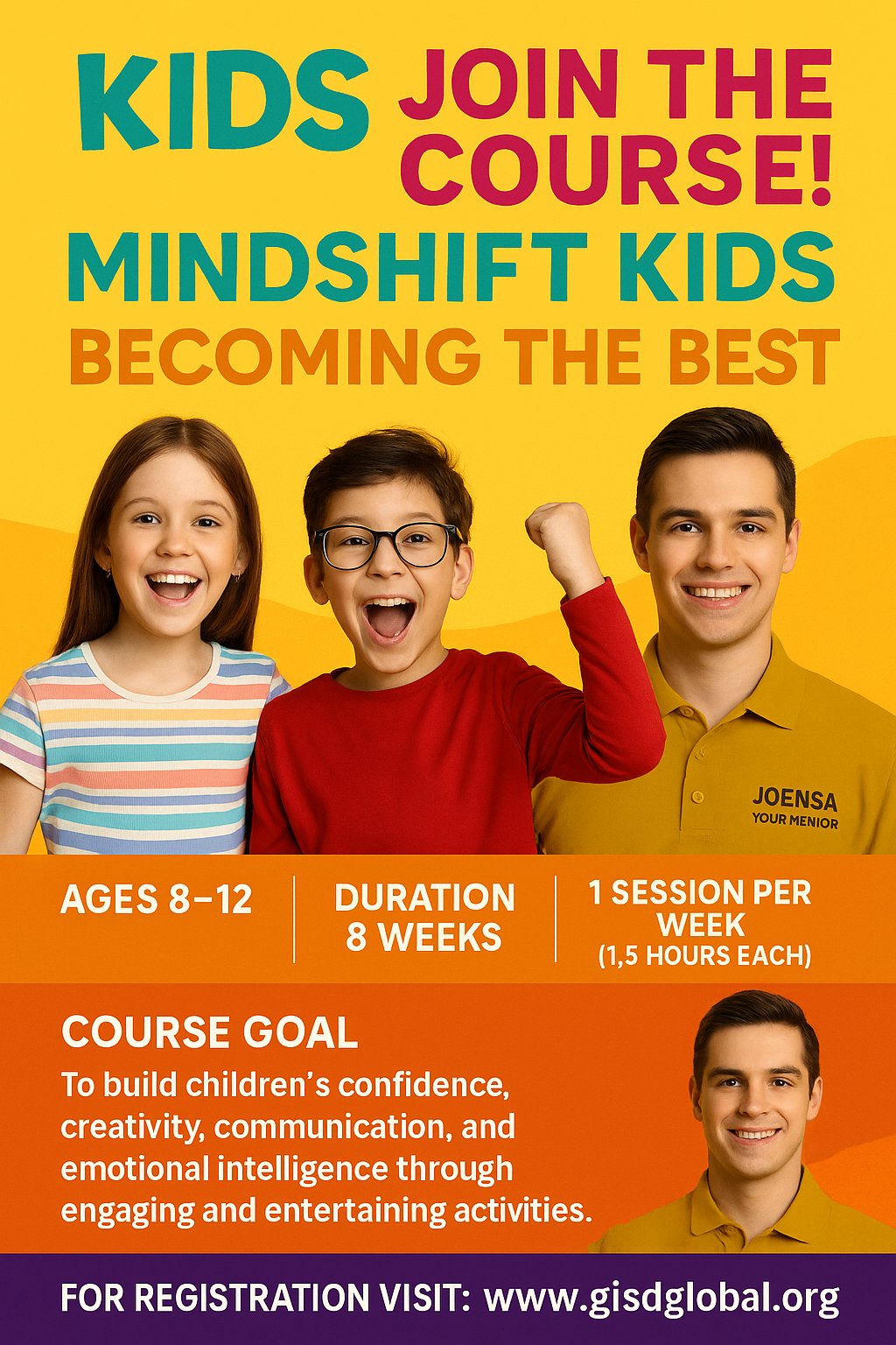 Kids Join the Course - MindShift Kids: Becoming the Best